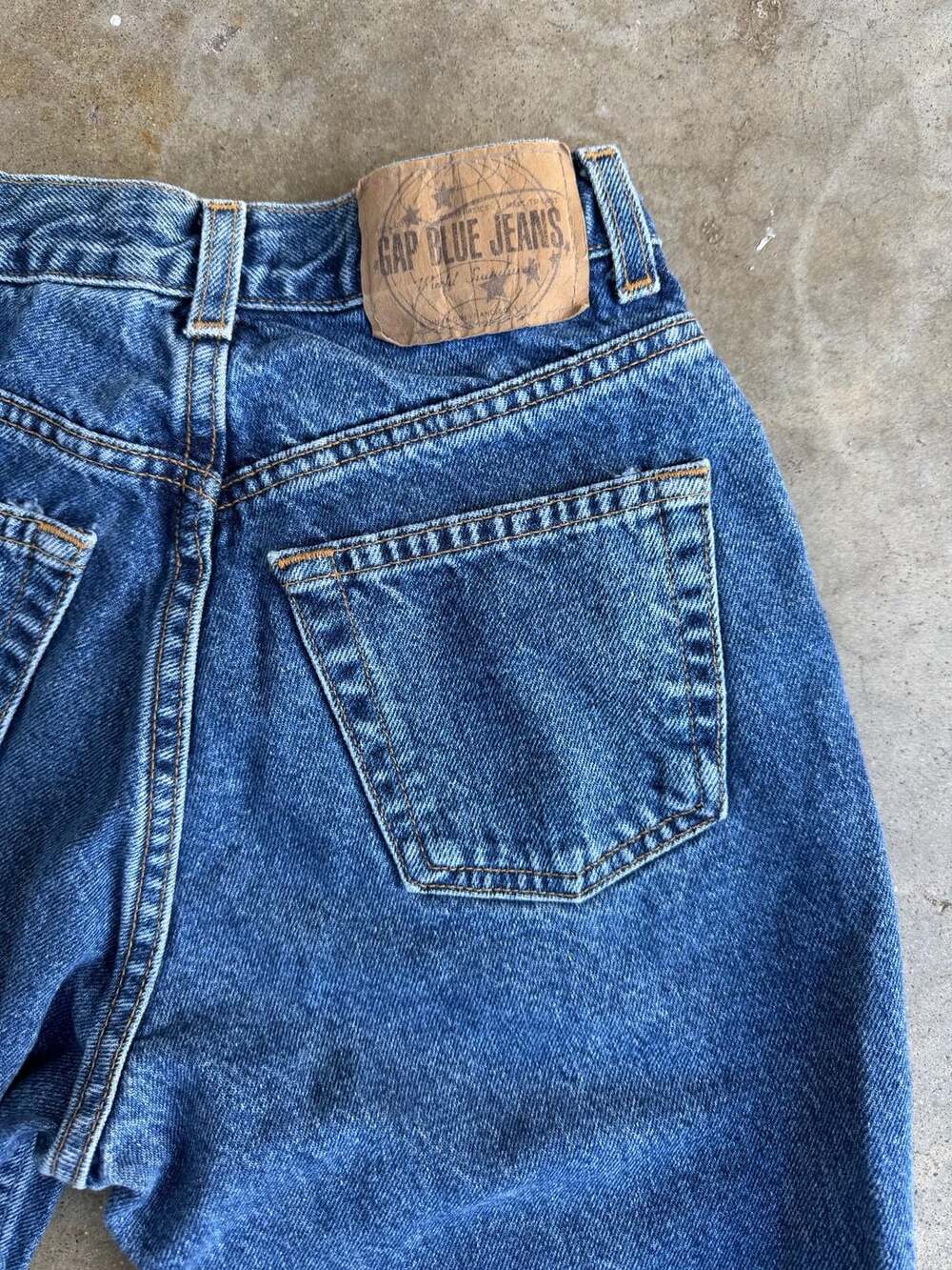 Vintage GAP Blue Jeans Women's No 3 Classic Fit Ankle Jeans